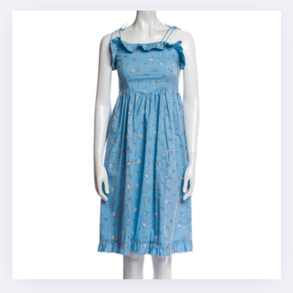 DOEN Blue Floral Sundress - Picture 2 of 10